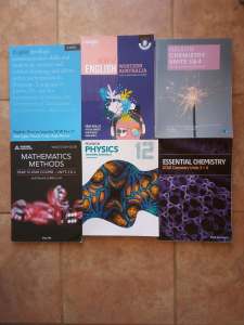 Year 12 ATAR textbooks