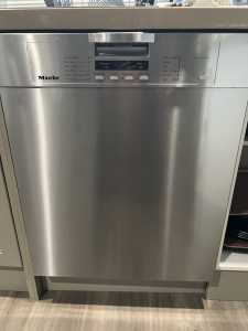 Miele stainless steel dishwasher