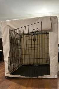 Extra Large Kmart Pet Crate with Pet Crate Cover(Price Negotiable )