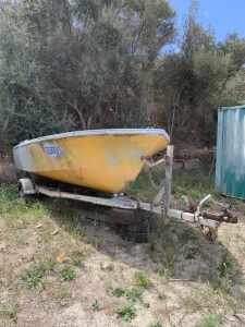 Boat and trailer as pictured 