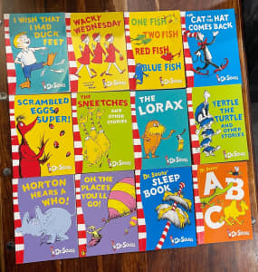 Used 22 x Dr Seuss Book Lot Bundle Childrens Illustrated paperback