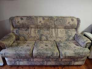 FREE 3 seater lounge and 2 reclining armchairs 