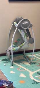 Baby swing battery operated