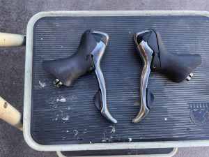 Dura Ace Shifters ST 7800 Inc Front and Rear Derailleurs