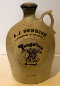 A.J.Derrick Cheddar Somerset Ginger Bottle Tanglefoot Scrumpy 1L