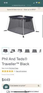 Phil and Ted’s Traveller Cot