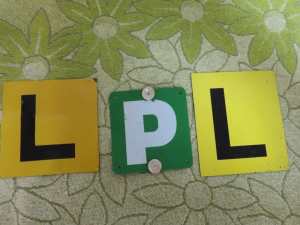 L Plates and P-Green / P-Red FREE