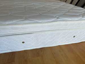 *Delivery available* King size pillow top mattress