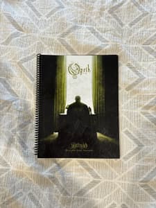 Opeth watershed guitar Tab book