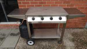 Saxon BBQ - 4 burner - stainless steel 