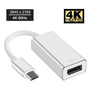 USB-C 3.1 Male to DP Female 4K Video Cable for Macbook/Surface book 2