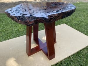 Side tables made from burls. Limestone Murrindindi Area Preview