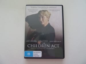 DVD: The Children Act. M. Emma Thompson. 2019. As NEW watched once.
