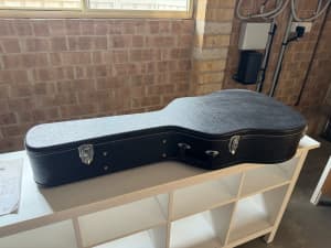 Acoustic Guitar Case (Hard case)(Black)