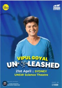 Vipul Goyal comedy show tickets 21st April