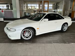 1996 Nissan 200SX S14 Sports Coupe 2dr Auto 4sp 2.0T White Automatic Coupe