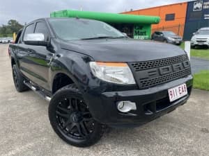 2014 Ford Ranger PX XLT 3.2 (4x4) Black 6 Speed Automatic Double Cab Pick Up