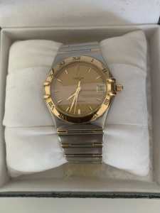 Omega Constellation gents gold Watch✅