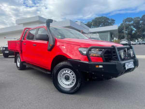 2019 Ford Ranger PX MkIII 2019.75MY XL Red 6 Speed Sports Automatic Double Cab Chassis