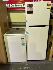TCL 334 LITRES FRIDGE FREEZER AND FISHER AND PAYKEL 8.5 KGS