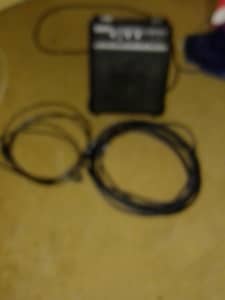 Mini amp and leads