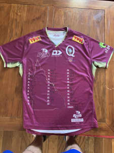 2022 Queensland Reds Mens Replica Home Jersey - Rugby Now