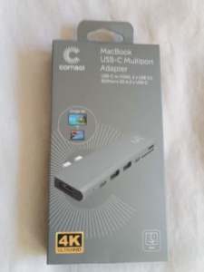 RRP-$89!!Comsol Macbook USB-C Multiport Adaptor