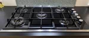 ELECTROLUX Gas Cooktop EHGC95S 900 S/steel iron trivets