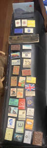 Rare matchbox collection 35 boxes ( most still have matches)