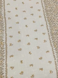 Vintage floral flat sheet made in Australia