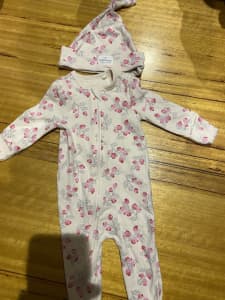 Country Road Onesie (with Beanie)