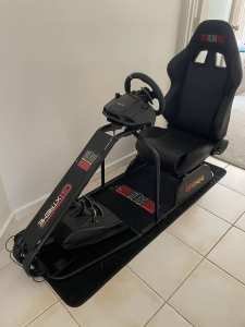 Race Car Simulator Chair