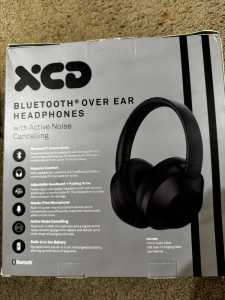 XCD Noise Cancelling Bluetooth Over-Ear Headphones-4 left