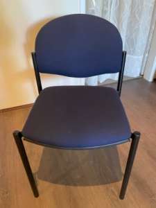 Arteil steel framed padded visitor chairs (16 available)