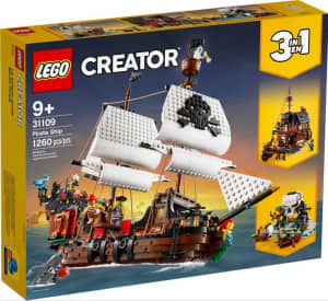 LEGO 31109 Creator Pirate Ship - Brand new and sealed