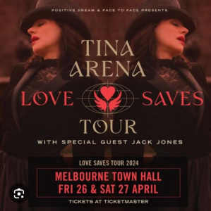 TINA ARENA MELBOURNE TOUR