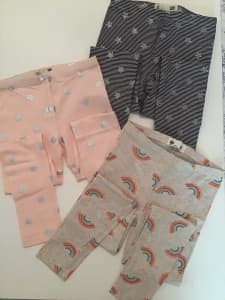 Three pair Cotton on Kids leggings in size 6 - BNWOT