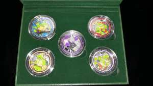 Teenage Mutant Ninja Turtles Limited Edition 5 Coin Set TMNT Only 500 