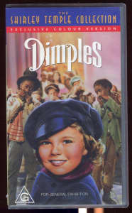DIMPLES  SHIRLEY TEMPLE COLLECTION  VHS VIDEO