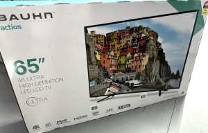 Bauhn 65 Inch 4K Ultra High Definition LED LCD TV New in Box