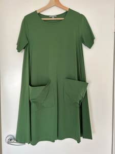 Cos size small green dress