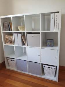 Ikea Shelving Unit Doors/Drawers/Baskets For Sale