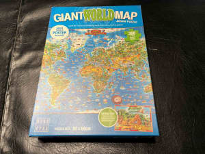 Giant World Map 300 piece Jigsaw