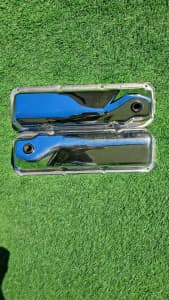 Ford 302, 351 Cleveland Engine Chrome Rocker Covers