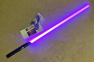Lightsaber with Flash on Clash
