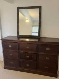 Chest of draws with Mirror