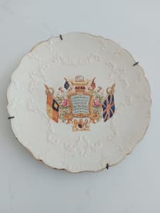 RARE, Antique Plate, Queen Victorias Diamond Jubilee, 1897 by William