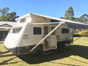 2013 Jayco Sterling Outback pop top caravan