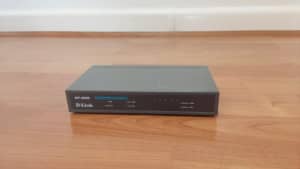 D-Link 100 Mbps 5 Port Ethernet Network Switch (No power adaptor)