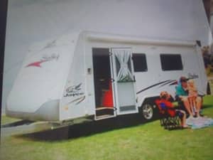 Jayco Stirling with shower and toilet